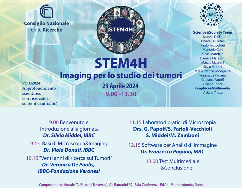 STEM4H: Imaging per lo studio dei tumori